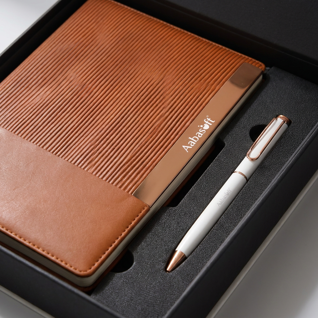 Premium Executive Gift Set – Notebook & Pen Collection