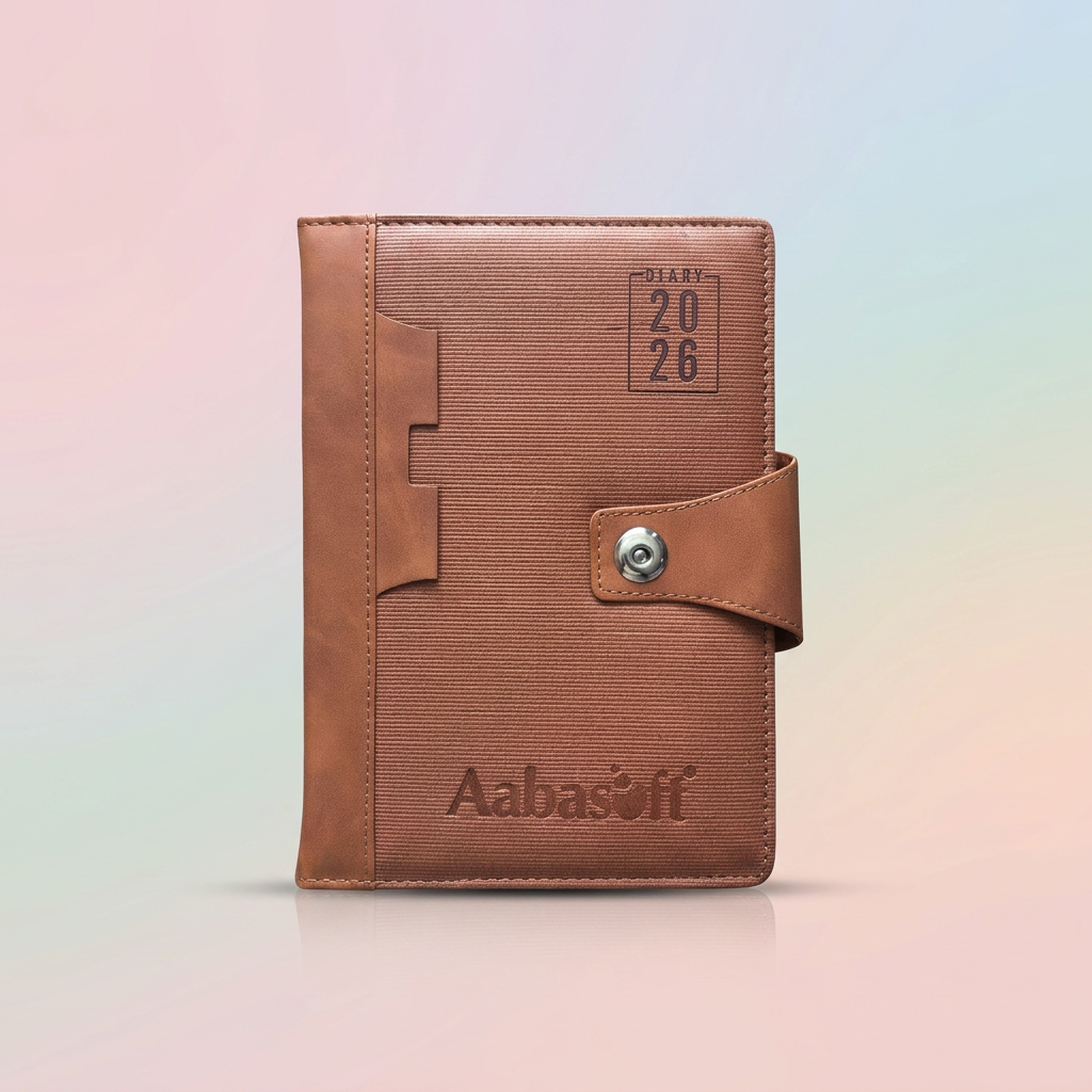 Organizer Diary 2026 – Executive Planner with Snap Closure